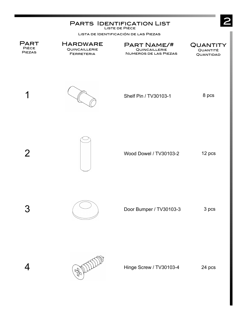 Pinnacle Design TV30103 User Manual | Page 3 / 18