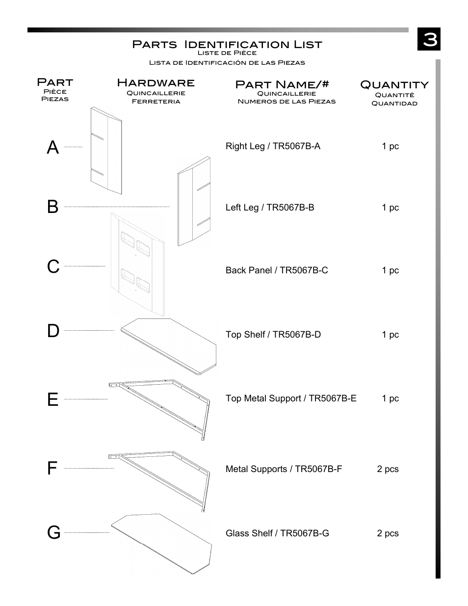 Pinnacle Design TR5067B User Manual | Page 4 / 6