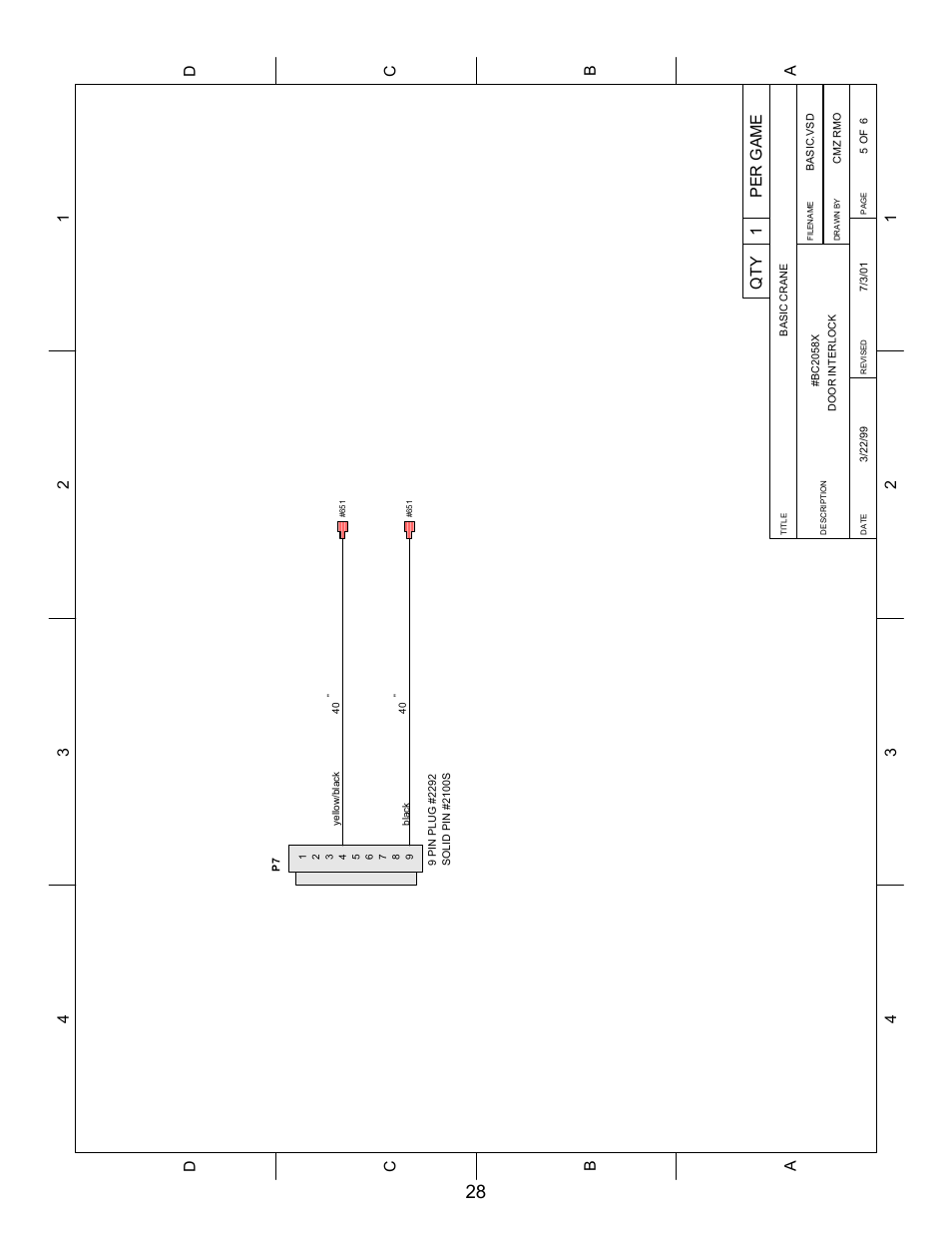 Per game 1 qty | Pinnacle Speakers Crane WH6-120-6 User Manual | Page 28 / 40