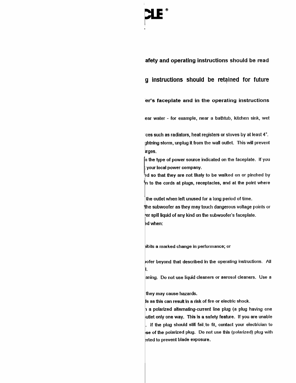 Pinnacle Speakers 3 User Manual | Page 15 / 17