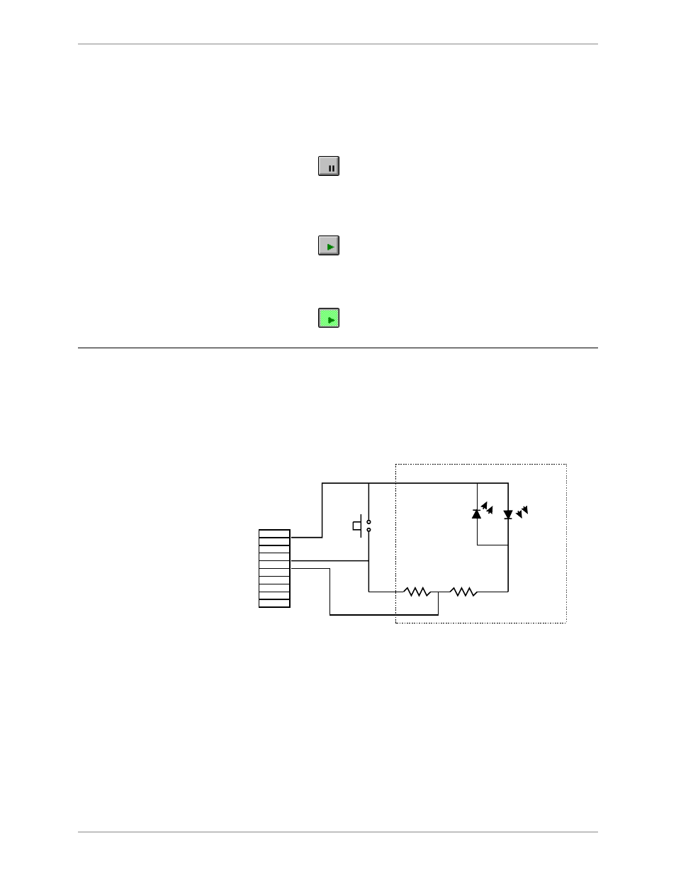 To resume a paused sequence, Using a gpi trigger, To connect a gpi trigger | To enable gpi triggering, Gpi t | Pinnacle Speakers DEKO500 User Manual | Page 97 / 199