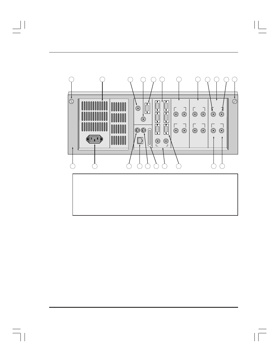 Chassis rear panel components, Lightning 1000 installation guide | Pinnacle Speakers Lightning 1000 User Manual | Page 19 / 46