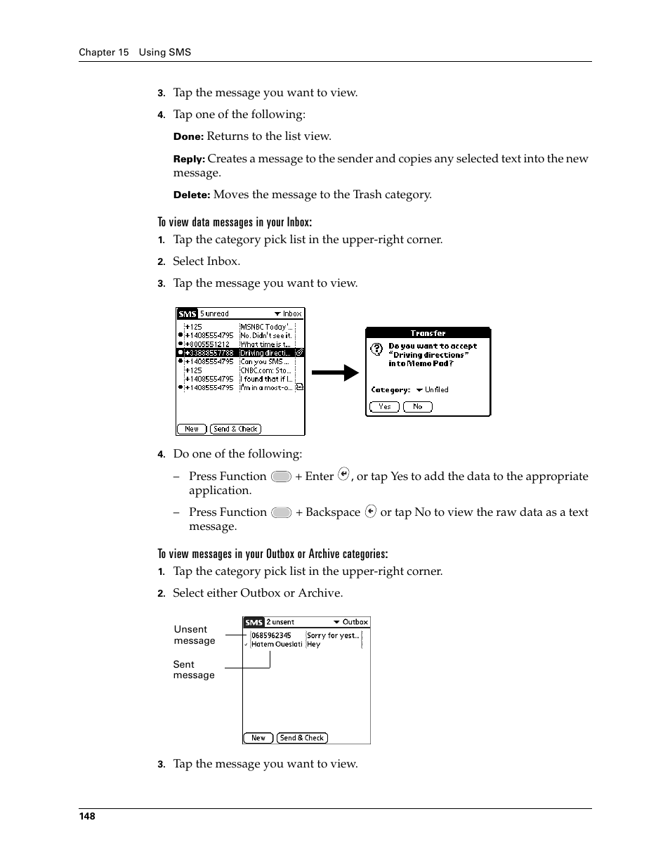 Palm Tungsten W User Manual | Page 162 / 428