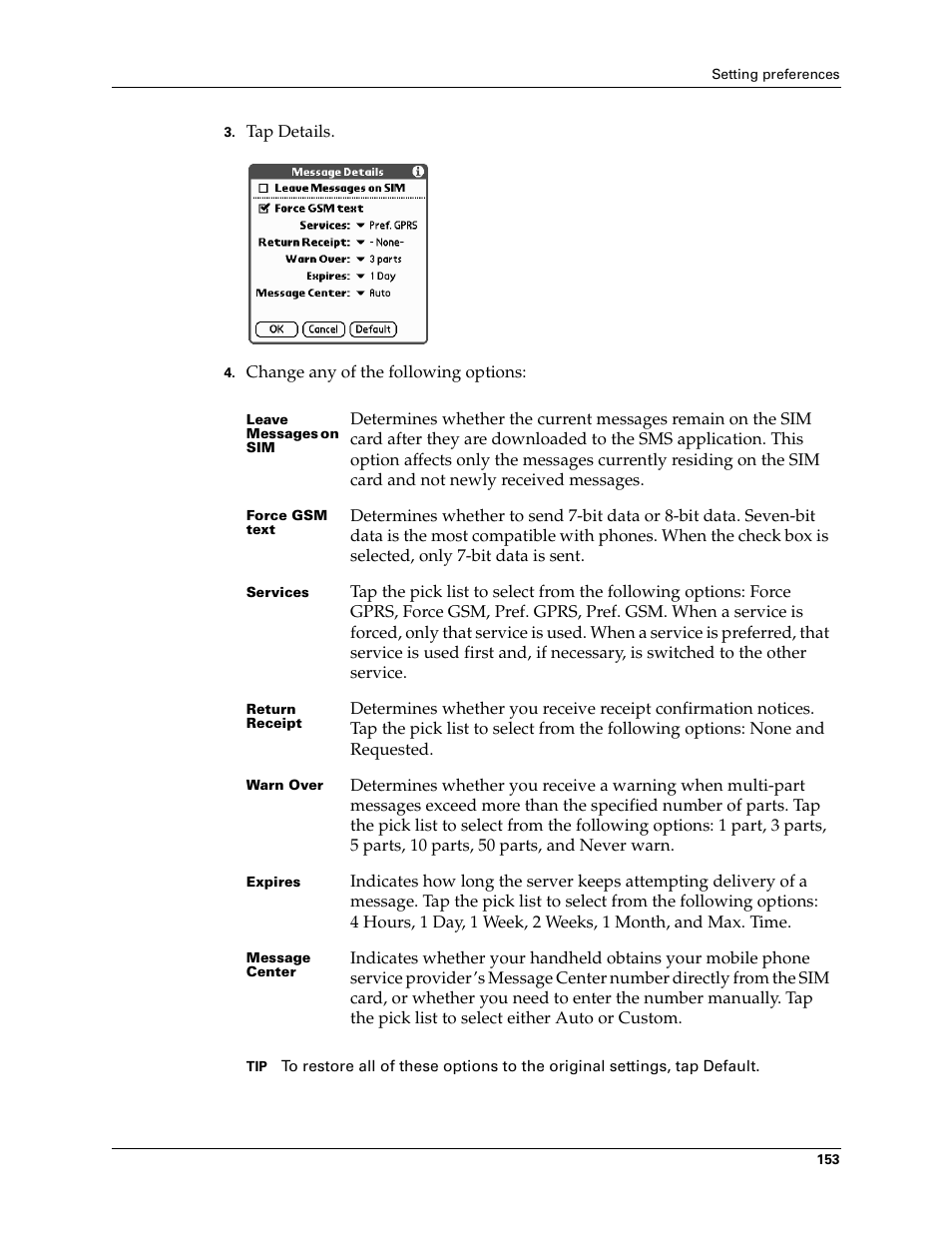 Palm Tungsten W User Manual | Page 167 / 428