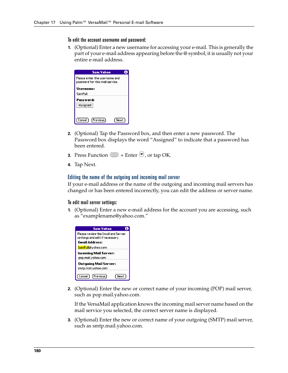 Palm Tungsten W User Manual | Page 194 / 428