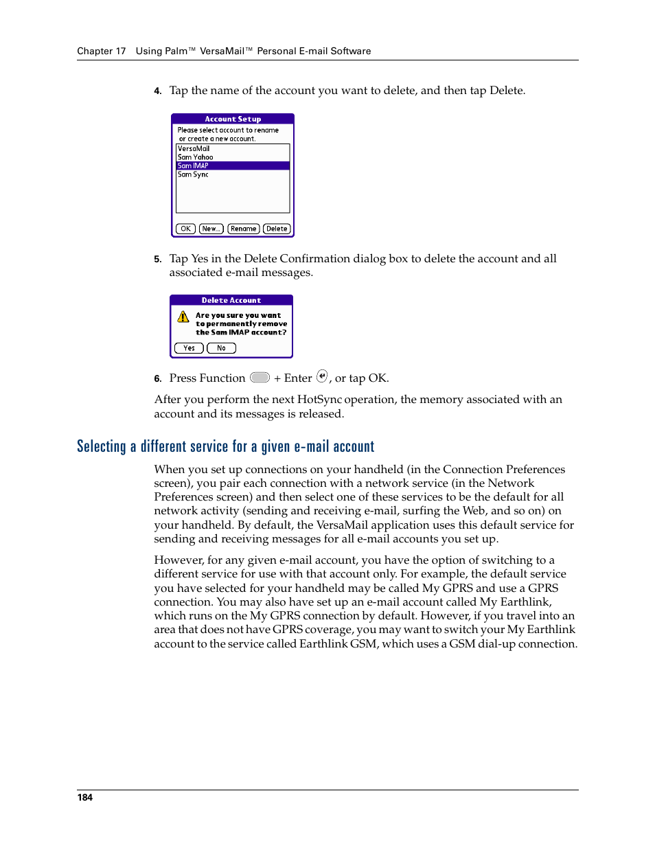 Palm Tungsten W User Manual | Page 198 / 428