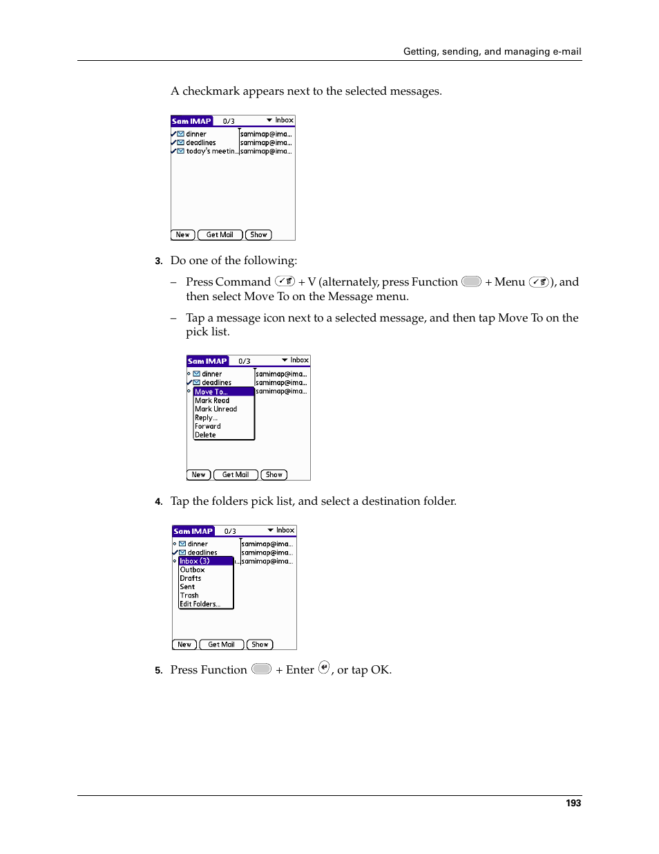 Palm Tungsten W User Manual | Page 207 / 428