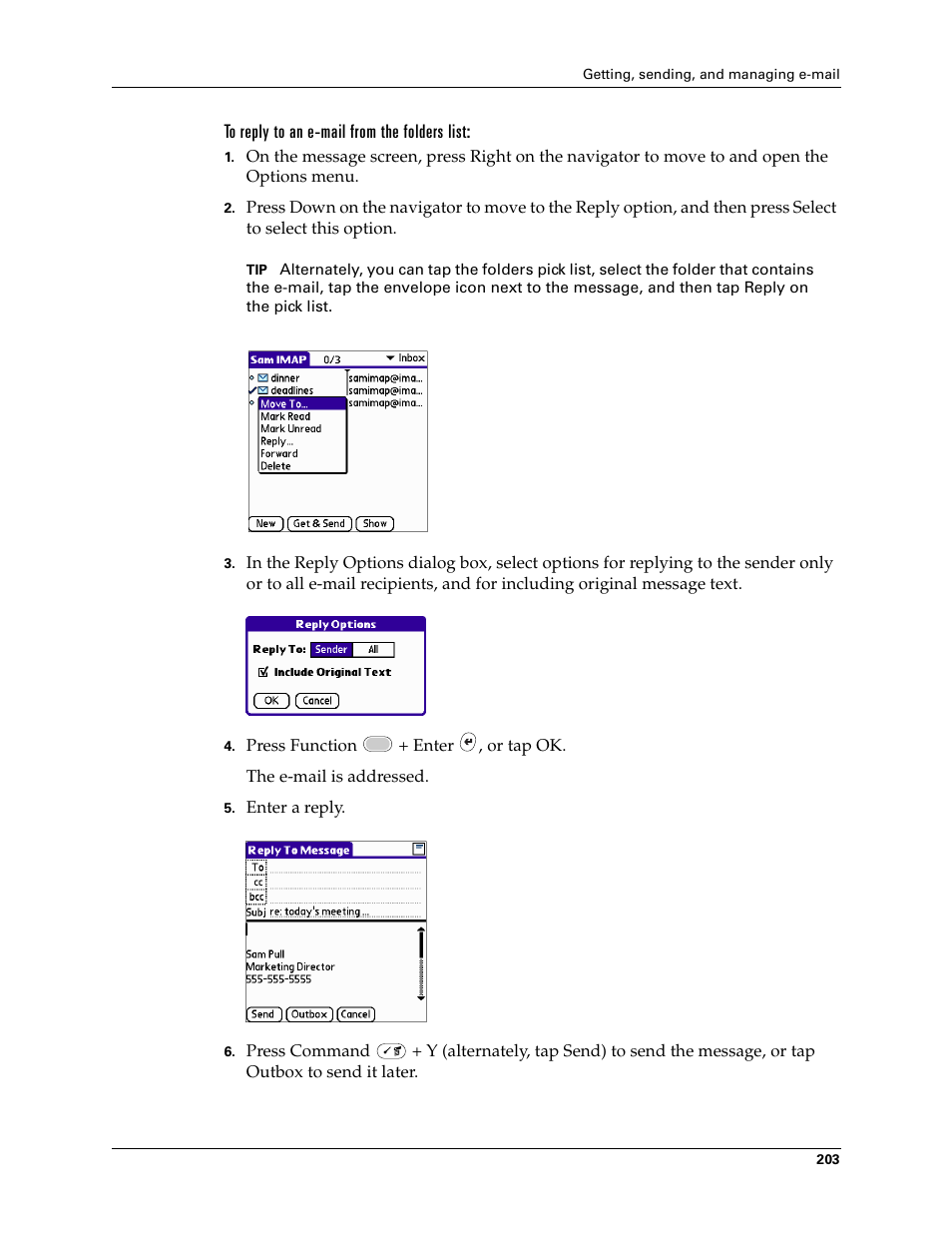 Palm Tungsten W User Manual | Page 217 / 428