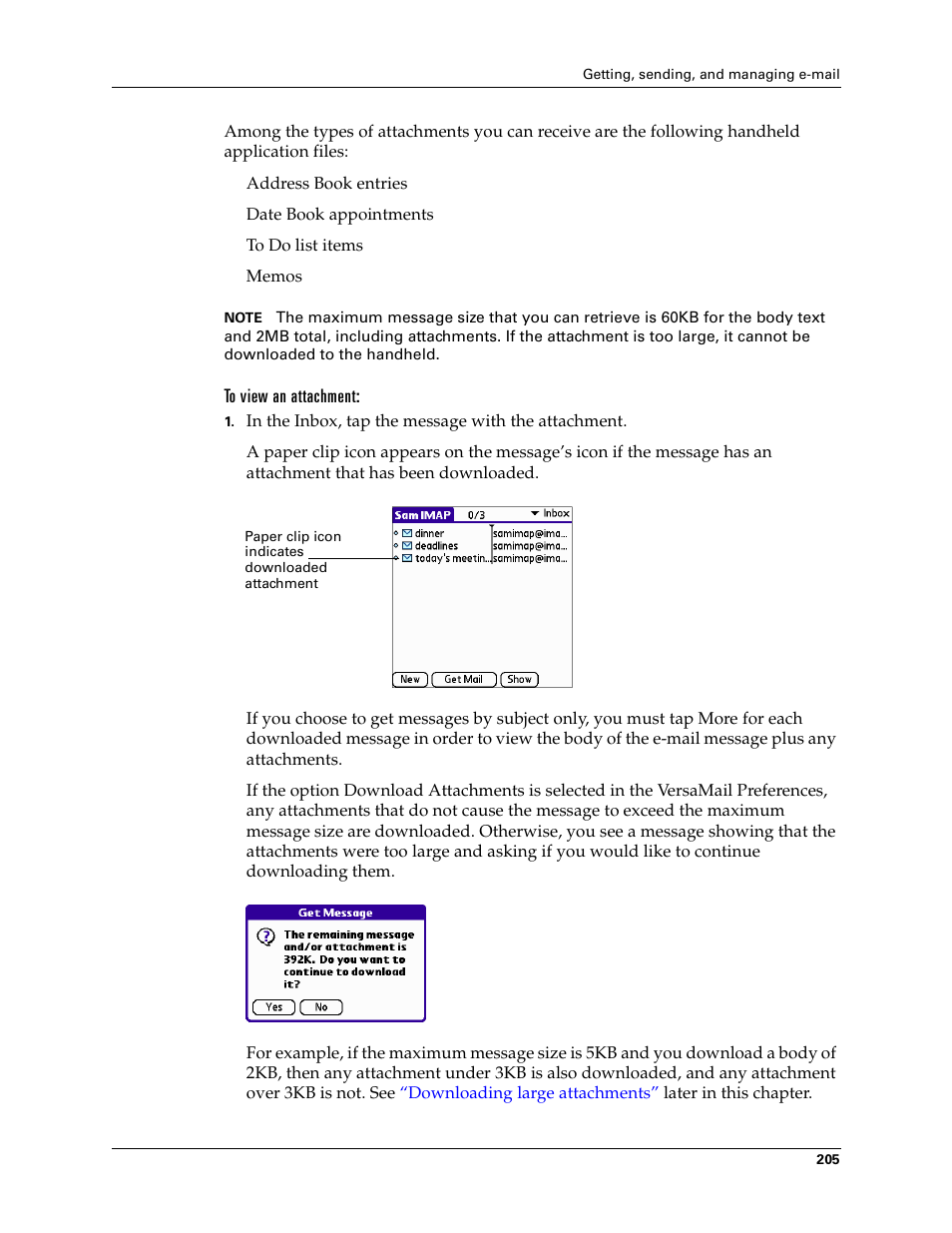 Palm Tungsten W User Manual | Page 219 / 428