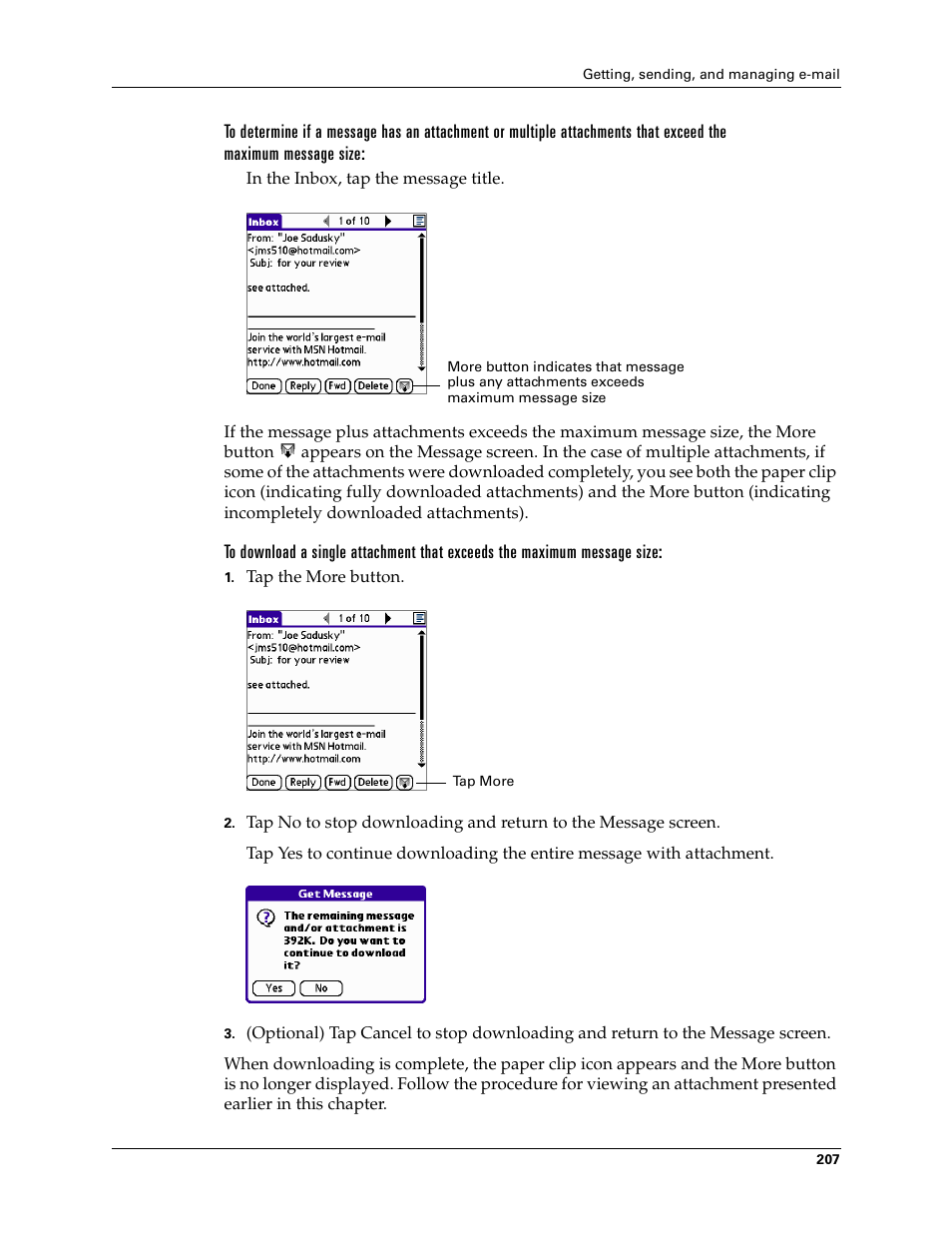 Palm Tungsten W User Manual | Page 221 / 428