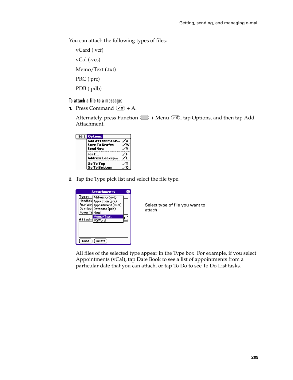 Palm Tungsten W User Manual | Page 223 / 428