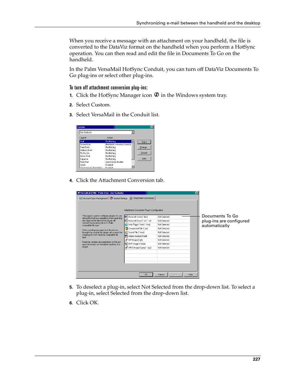 Palm Tungsten W User Manual | Page 241 / 428