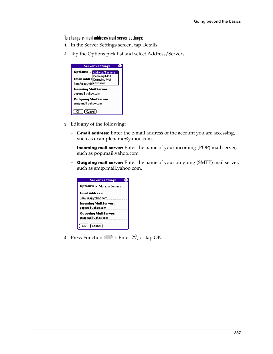 Palm Tungsten W User Manual | Page 251 / 428