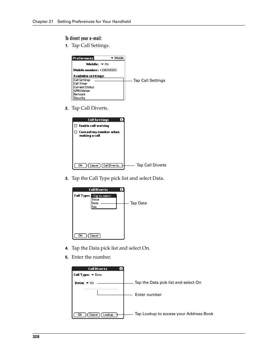 Palm Tungsten W User Manual | Page 342 / 428