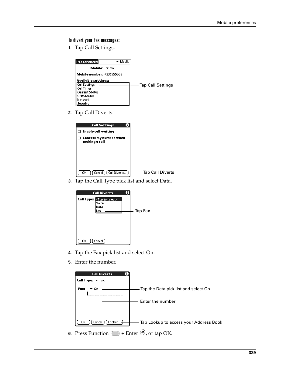 Palm Tungsten W User Manual | Page 343 / 428