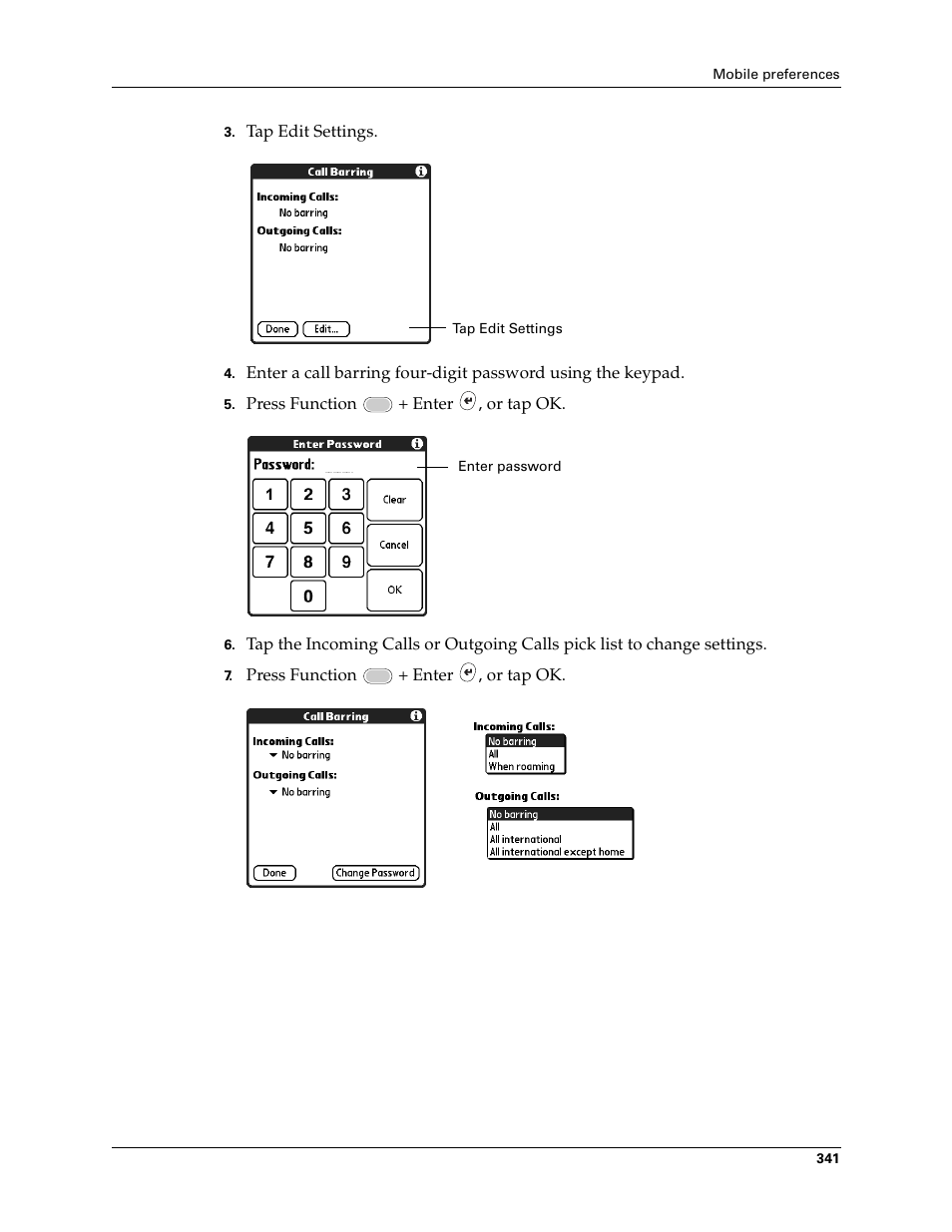 Palm Tungsten W User Manual | Page 355 / 428