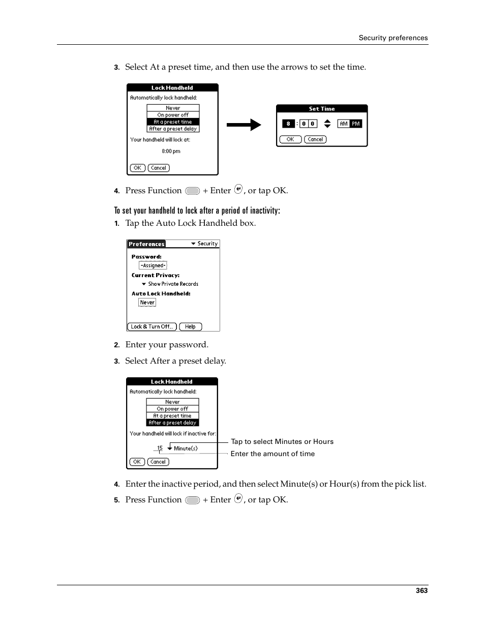 Palm Tungsten W User Manual | Page 377 / 428