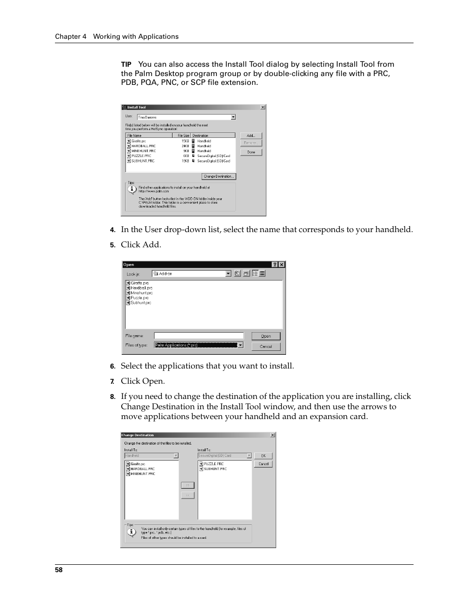 Palm Tungsten W User Manual | Page 72 / 428