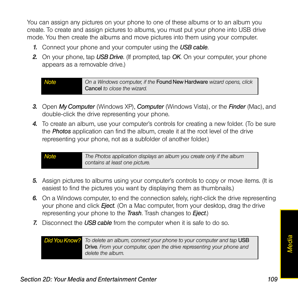 Palm Pre User Manual | Page 109 / 344