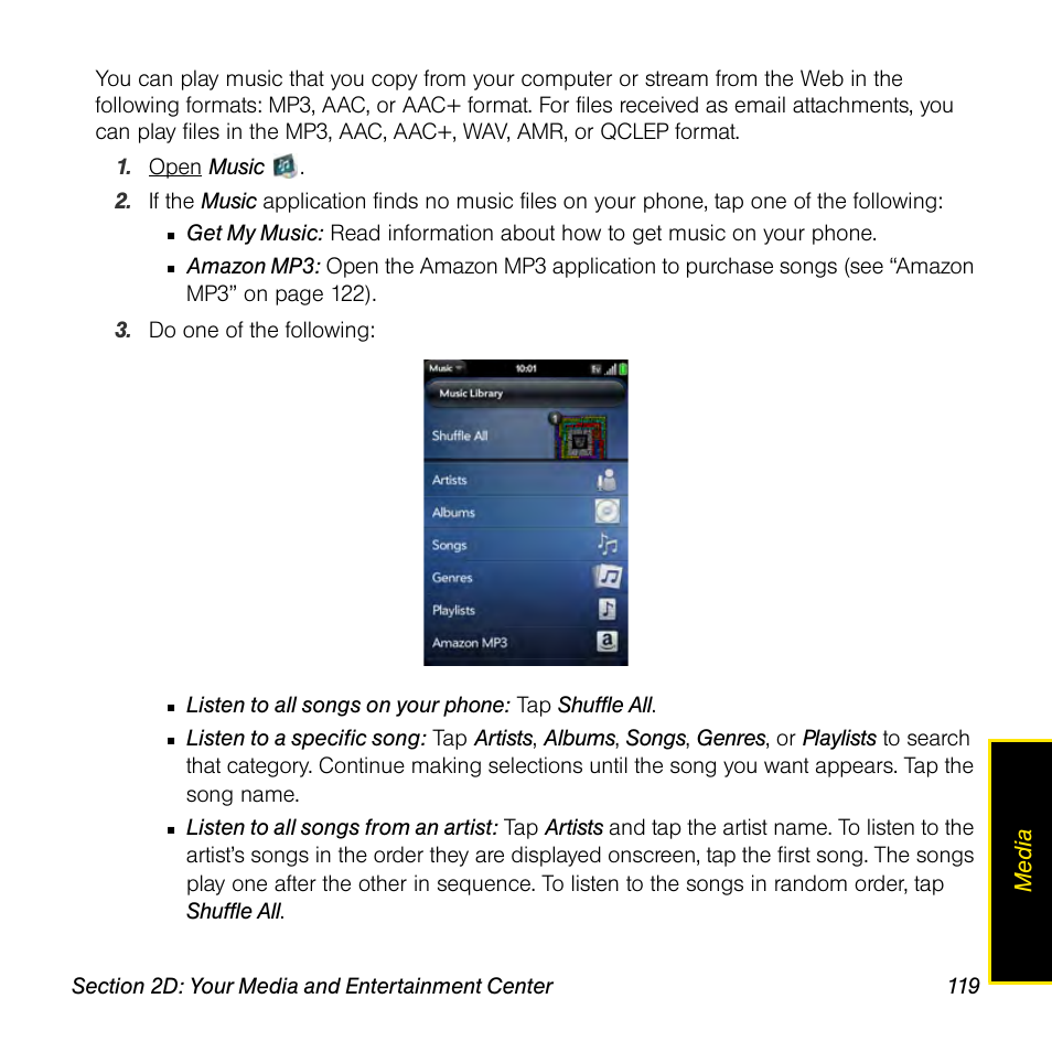 Palm Pre User Manual | Page 119 / 344