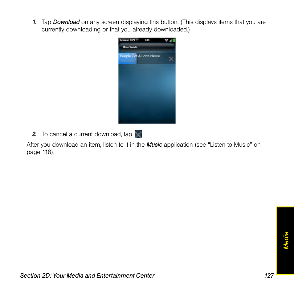 Palm Pre User Manual | Page 127 / 344