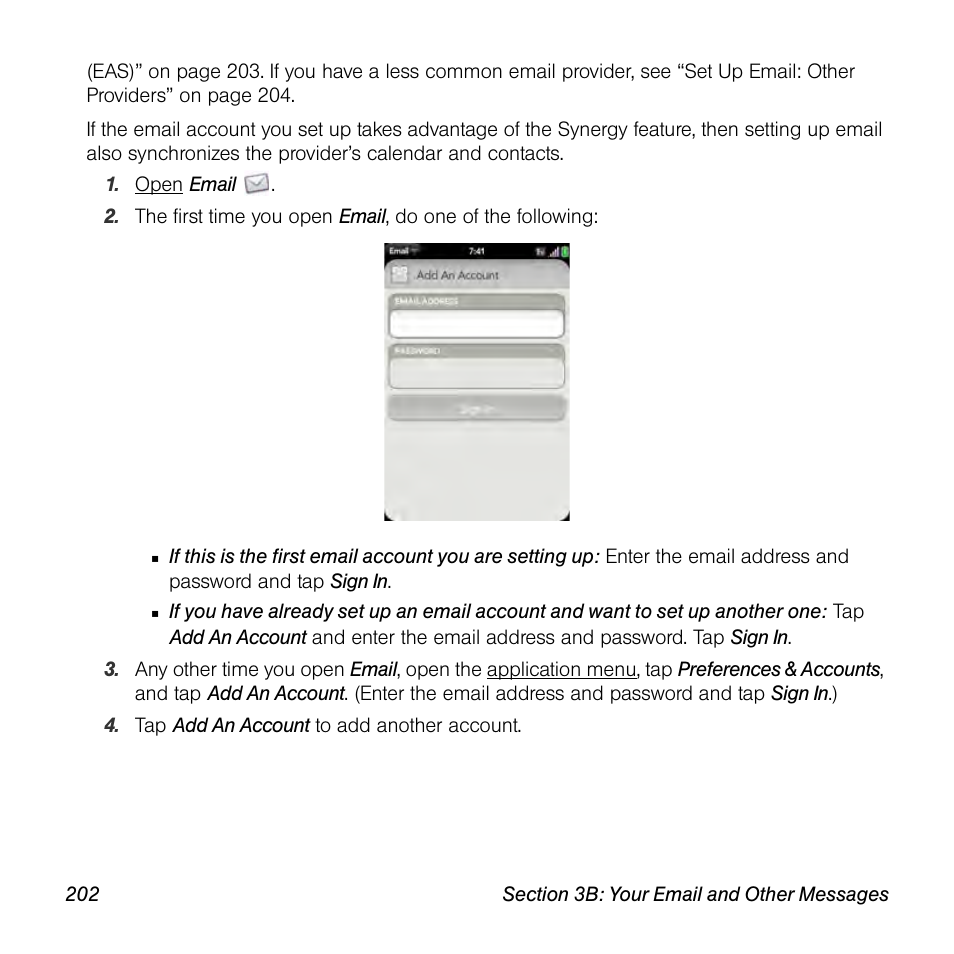 Palm Pre User Manual | Page 202 / 344