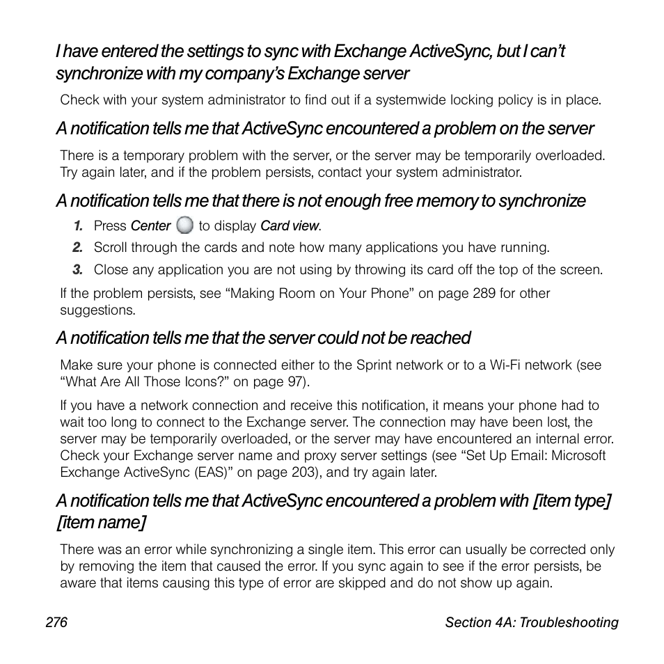 Palm Pre User Manual | Page 276 / 344