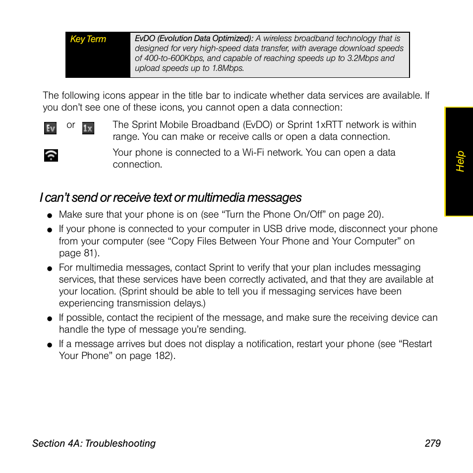 Palm Pre User Manual | Page 279 / 344