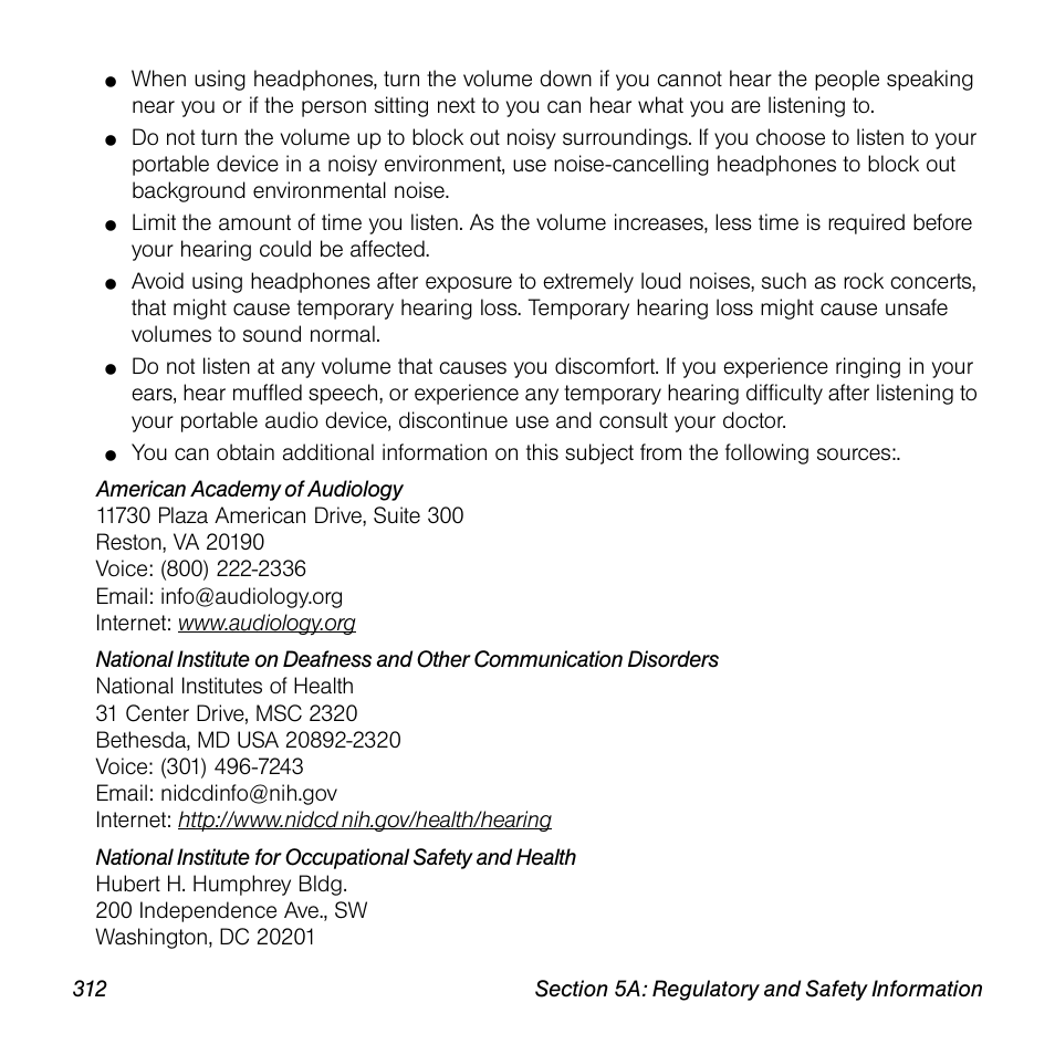 Palm Pre User Manual | Page 312 / 344