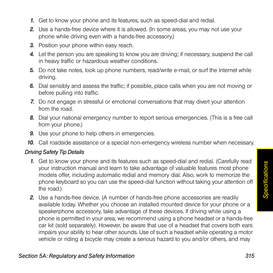 Palm Pre User Manual | Page 315 / 344