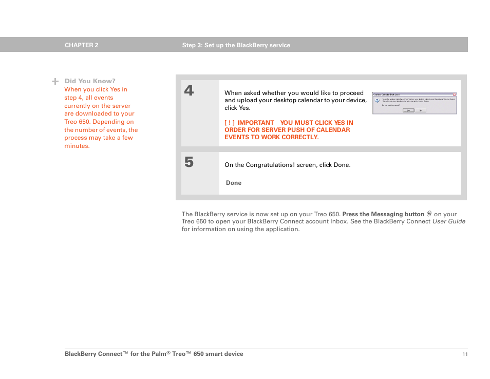 Palm Treo 650 User Manual | Page 14 / 16