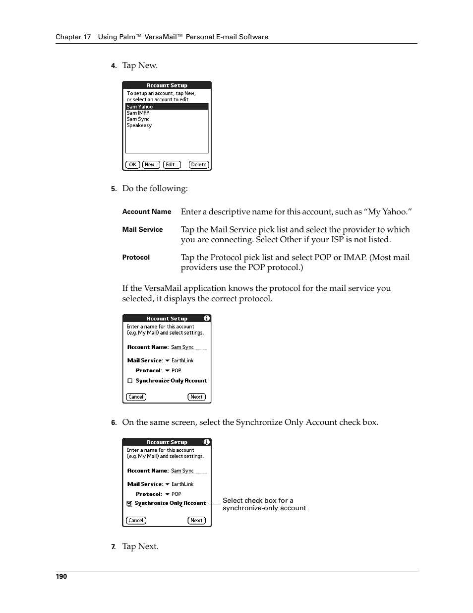 Palm TUNGSTEN T2 User Manual | Page 204 / 502