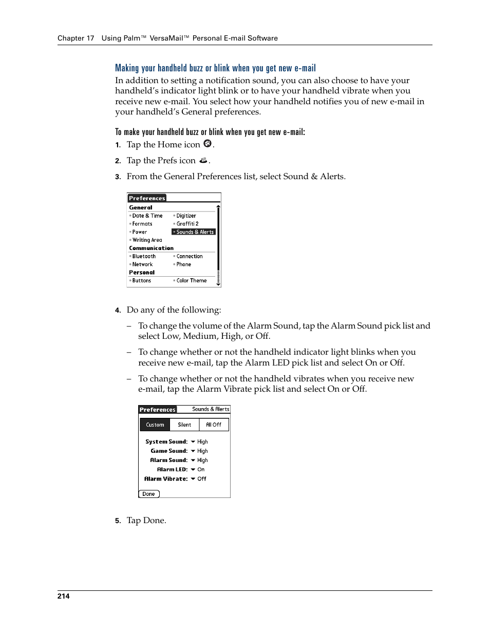 Palm TUNGSTEN T2 User Manual | Page 228 / 502