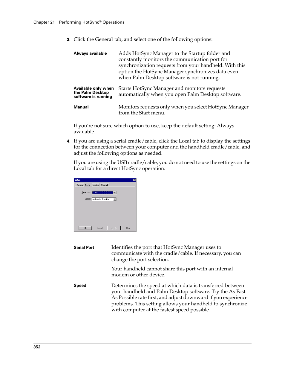 Palm TUNGSTEN T2 User Manual | Page 366 / 502