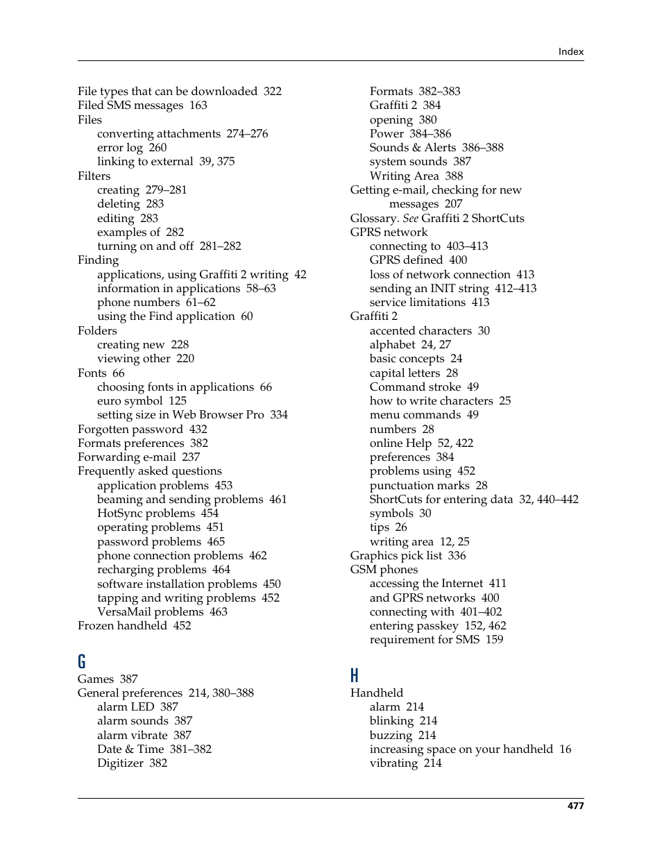 Palm TUNGSTEN T2 User Manual | Page 491 / 502