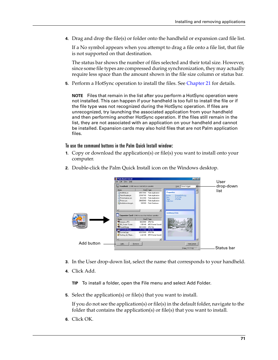 Palm TUNGSTEN T2 User Manual | Page 85 / 502