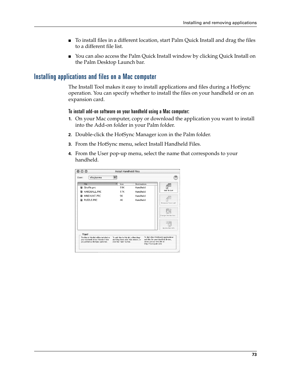 Palm TUNGSTEN T2 User Manual | Page 87 / 502