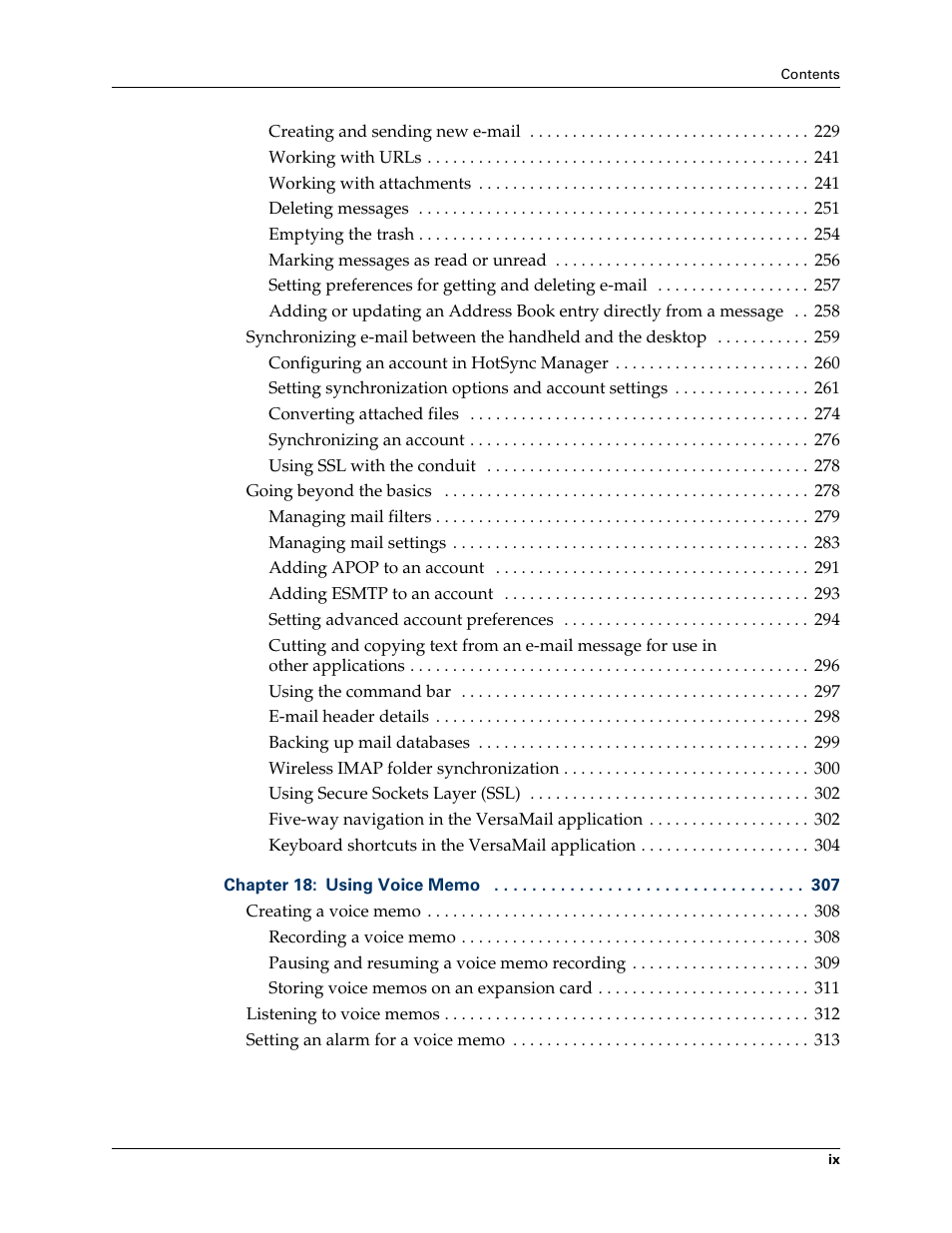 Palm TUNGSTEN T2 User Manual | Page 9 / 502