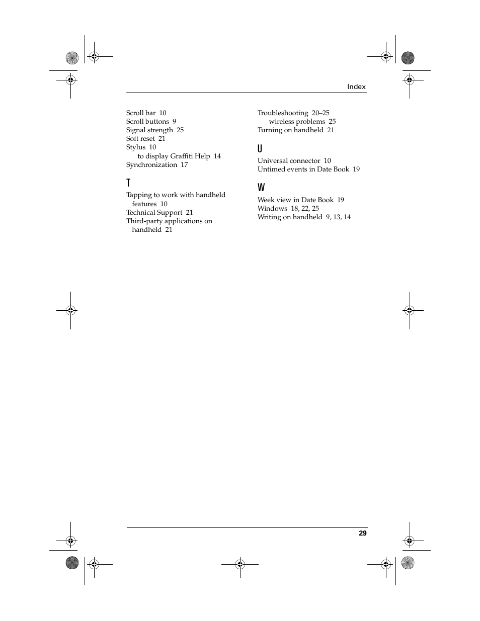 Palm i700 User Manual | Page 33 / 34