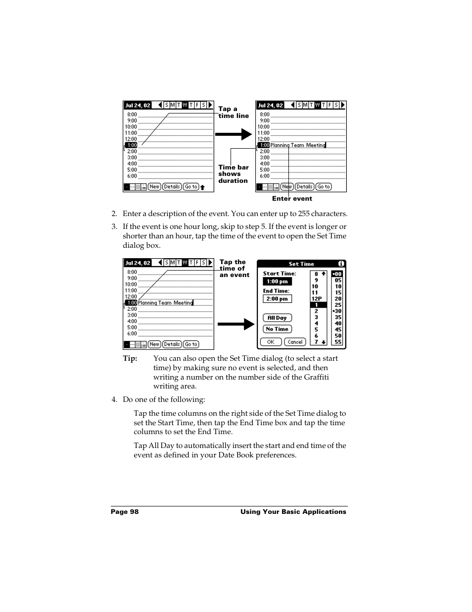 Palm m500 User Manual | Page 108 / 286
