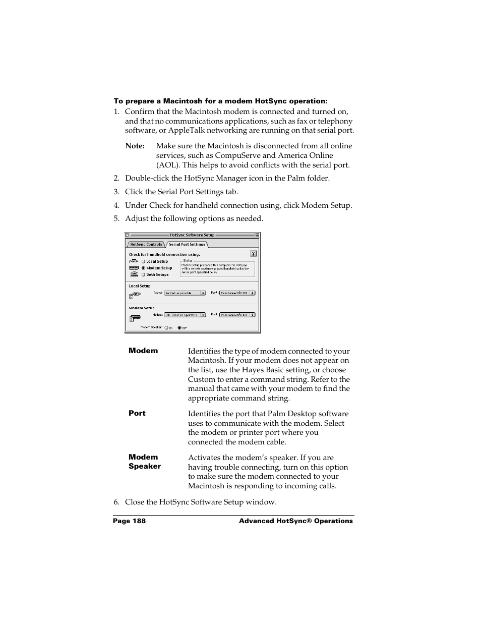 Palm m500 User Manual | Page 198 / 286