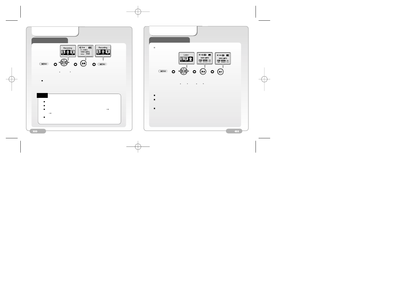 Voice recording, Voice recorder, Play back | Palm DAH-1500i User Manual | Page 20 / 40