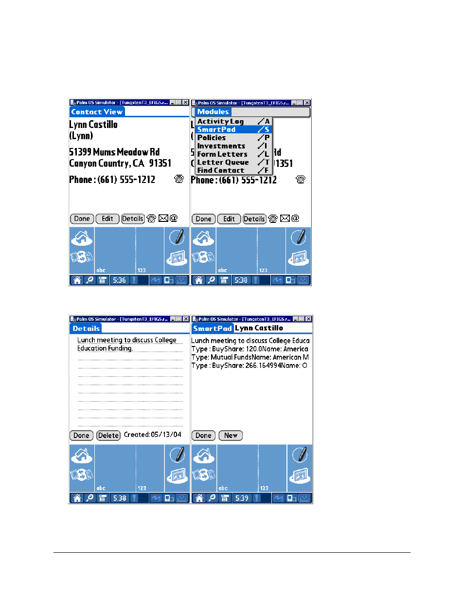 Adding a smartpad note | Palm SmartOffice Mobile User Manual | Page 27 / 29