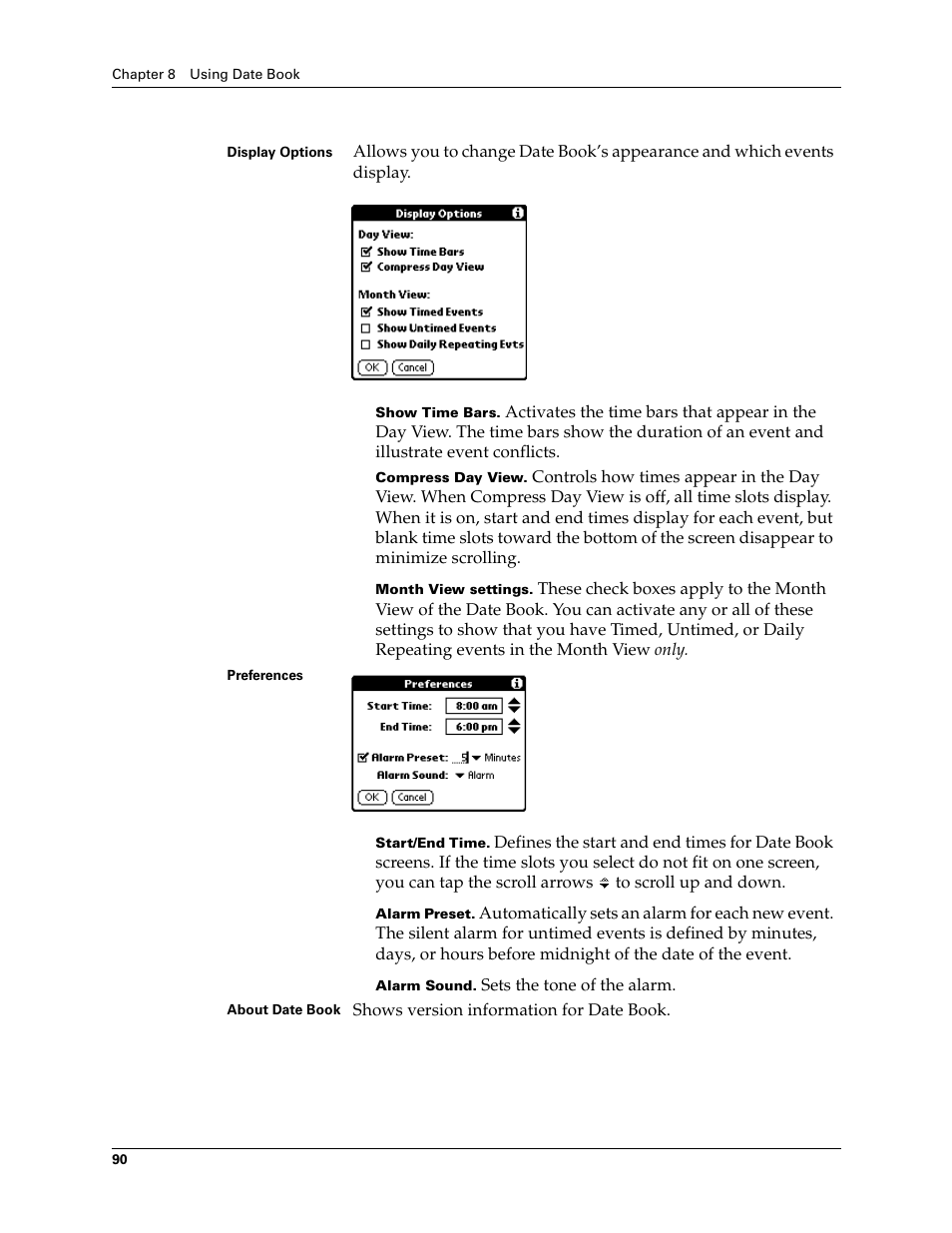 Palm Zire 21 User Manual | Page 100 / 208