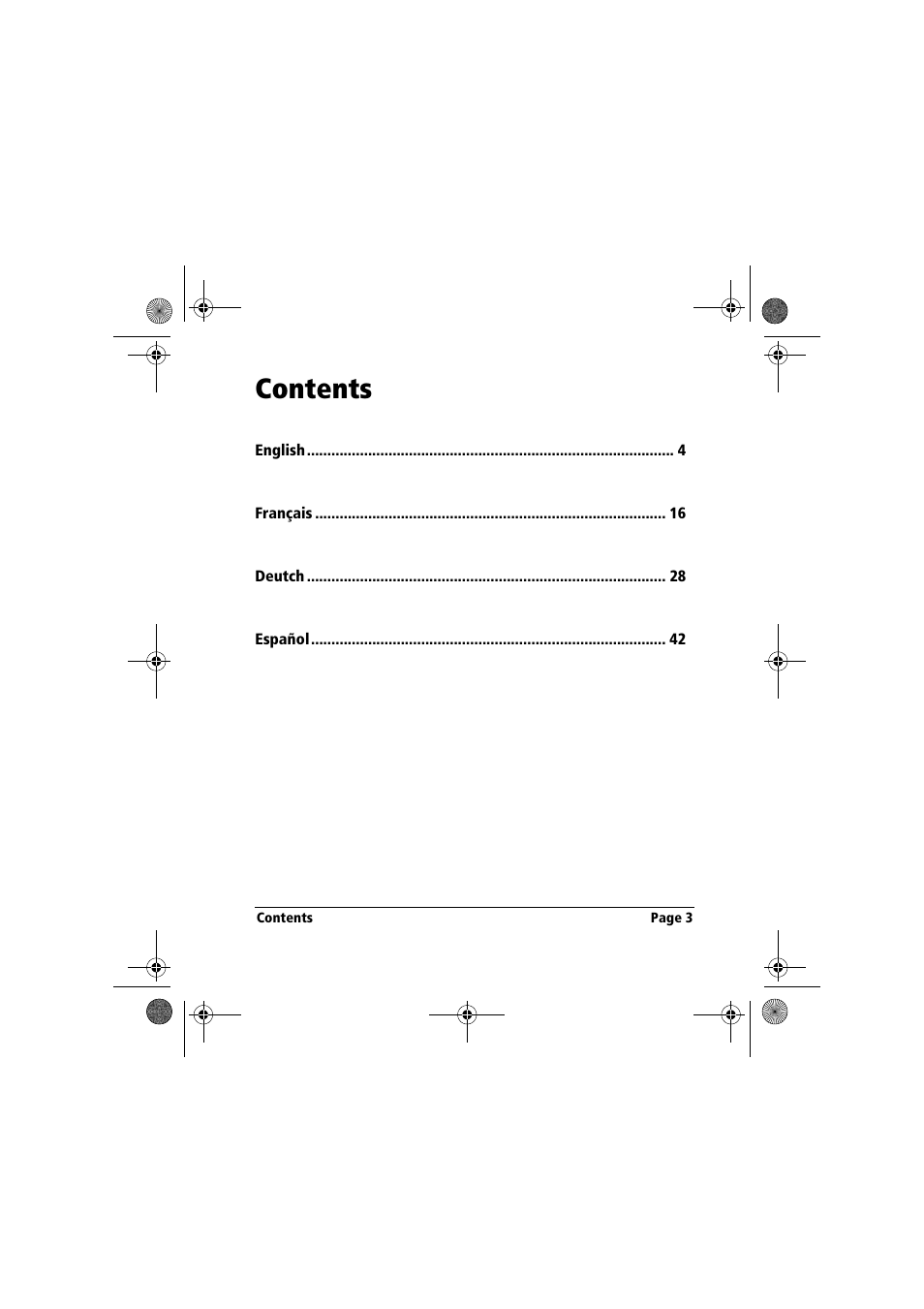 Palm Handbook Travel Kit User Manual | Page 3 / 56