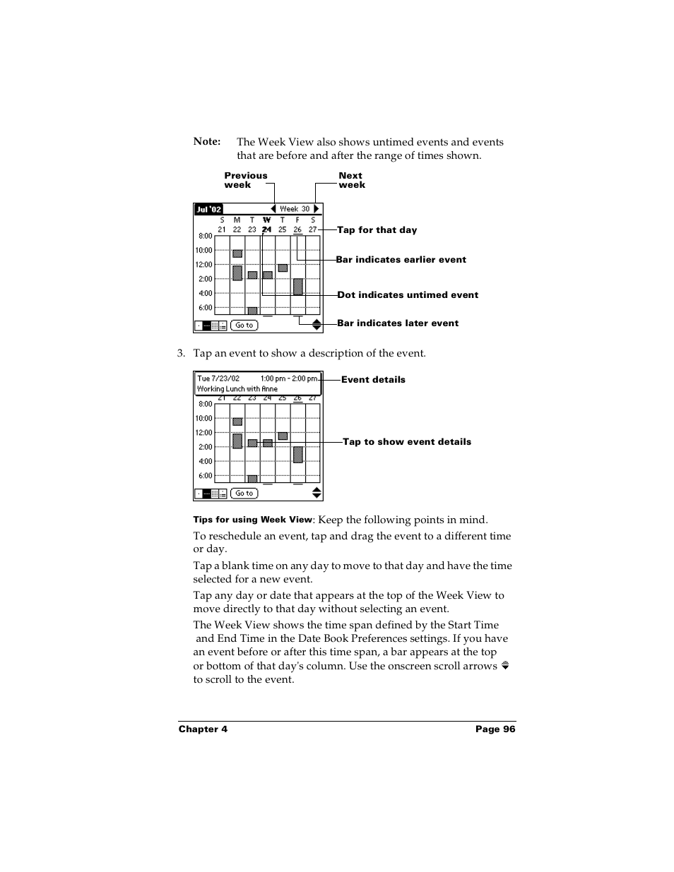 Palm Handhelds m100 User Manual | Page 103 / 219