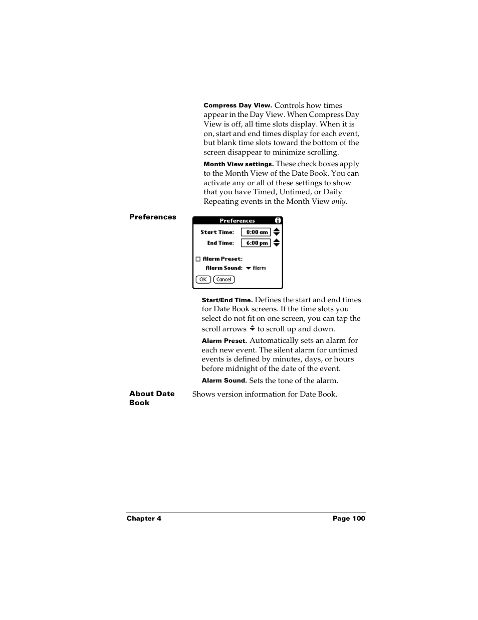 Palm Handhelds m100 User Manual | Page 107 / 219