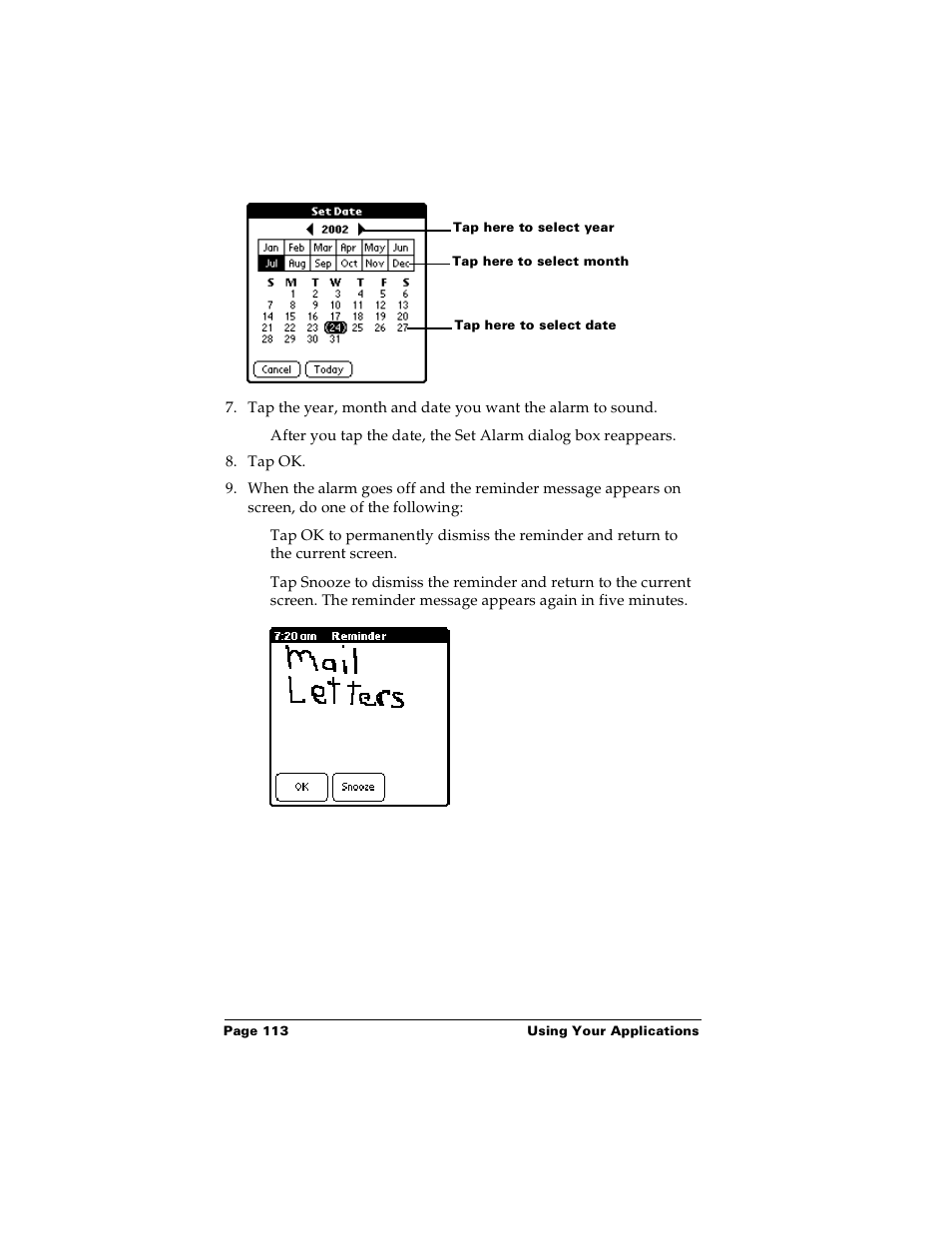 Palm Handhelds m100 User Manual | Page 120 / 219