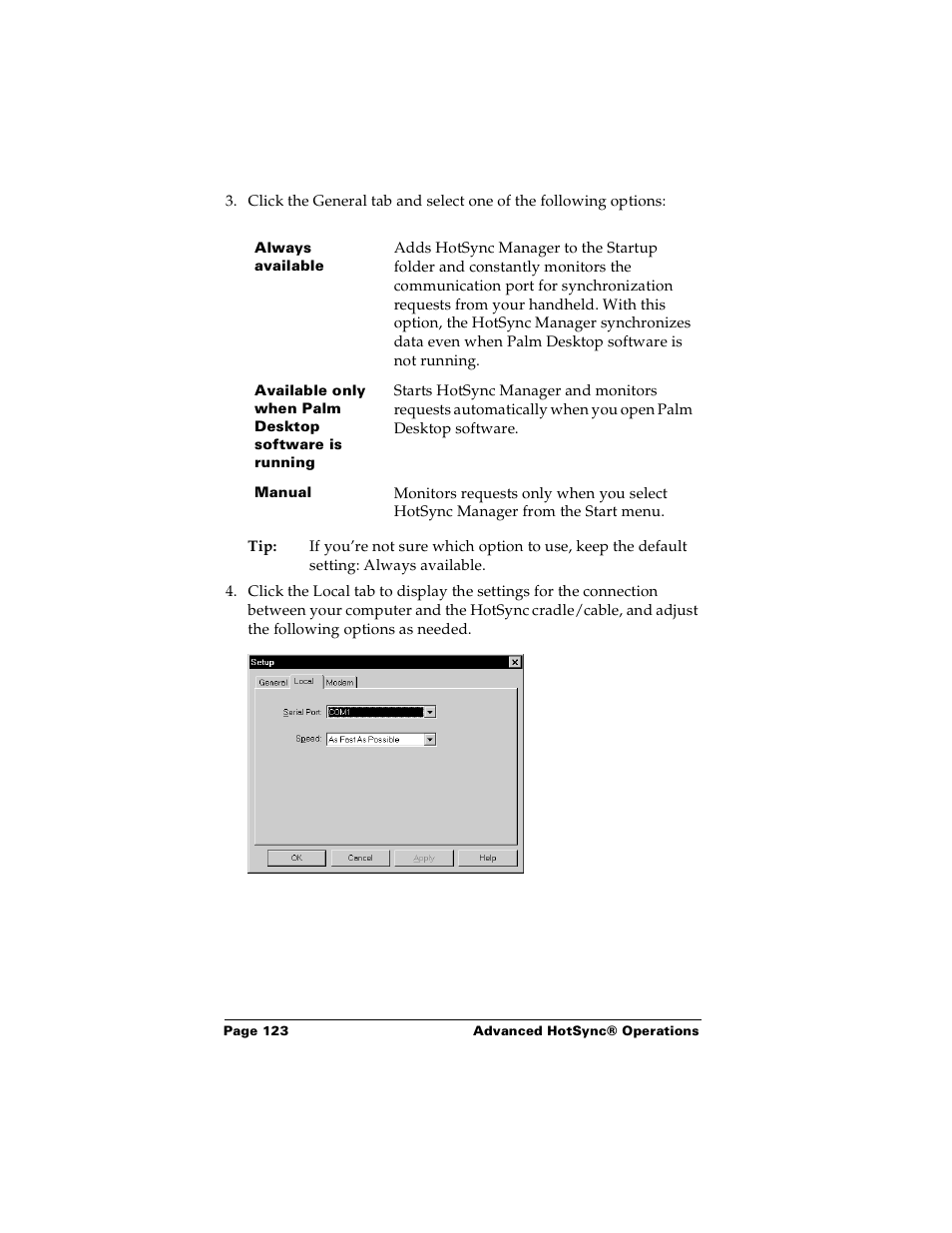 Palm Handhelds m100 User Manual | Page 130 / 219