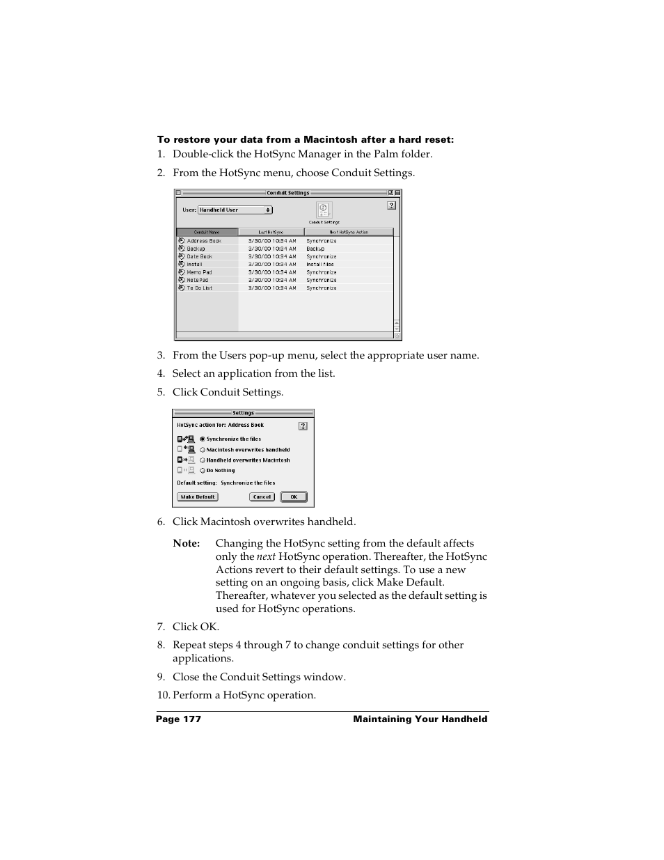 Palm Handhelds m100 User Manual | Page 184 / 219